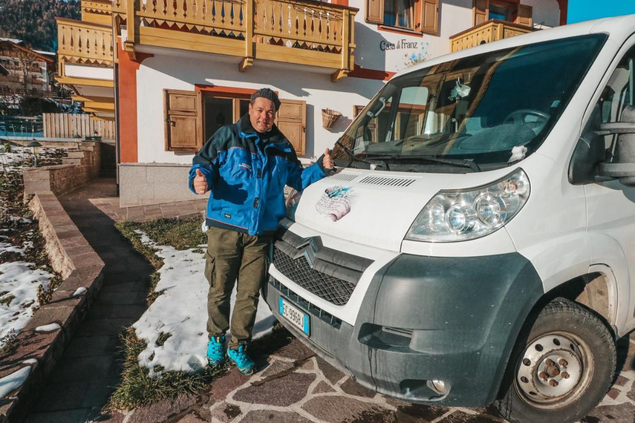 Casa Di Franz Hotel Vigo di Fassa Bagian luar foto