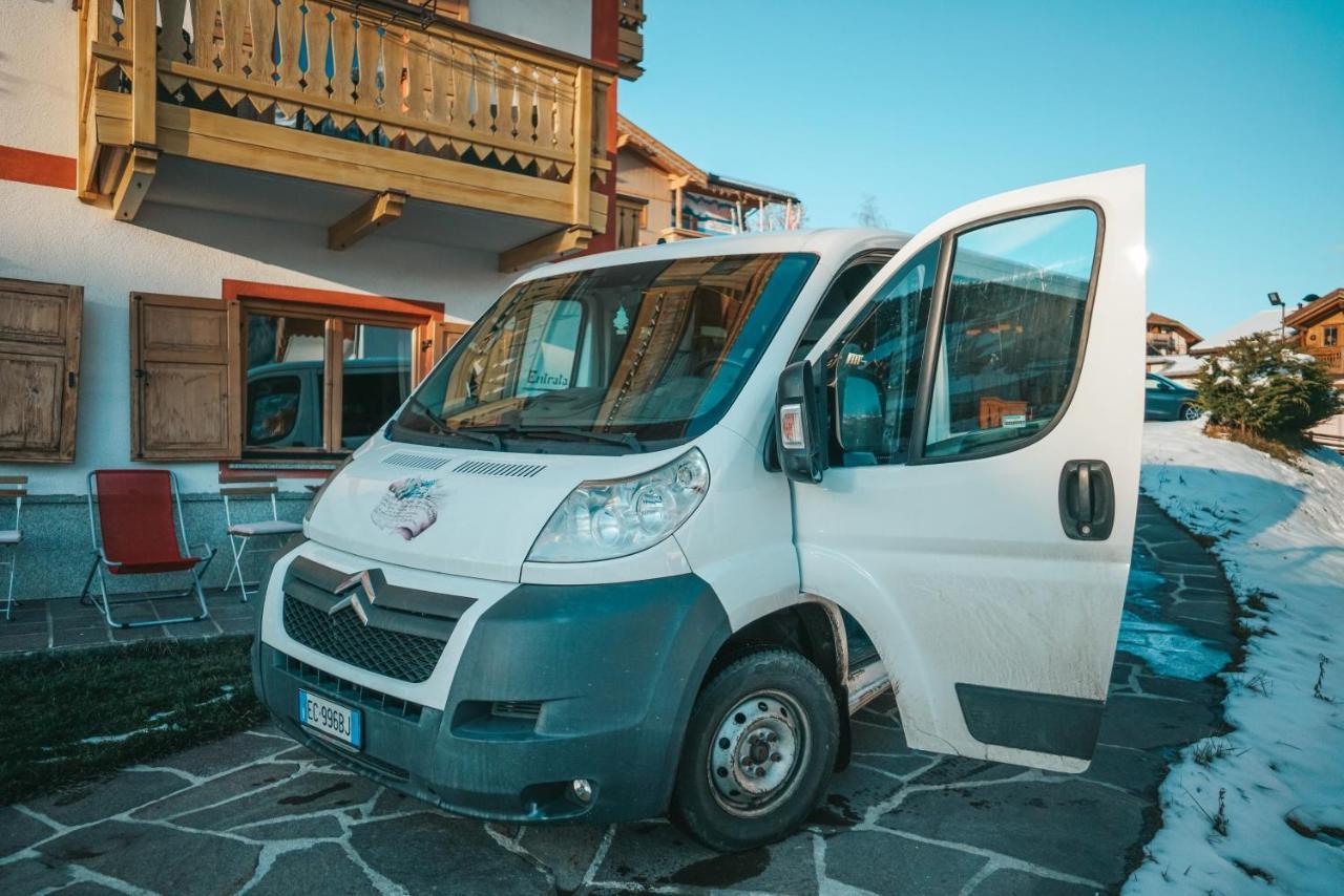 Casa Di Franz Hotel Vigo di Fassa Bagian luar foto